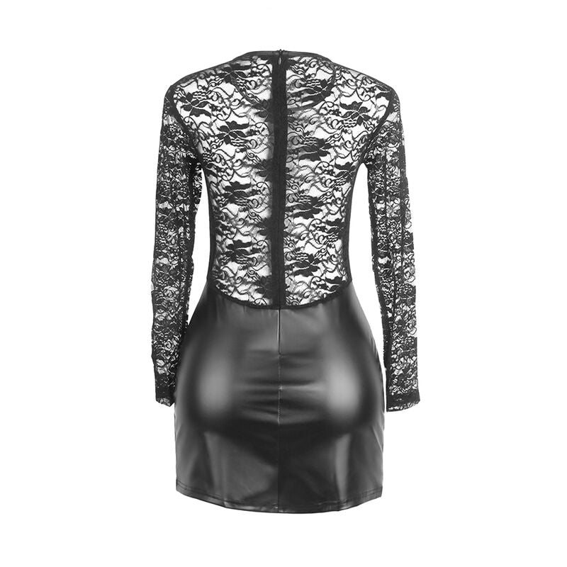 Comprar SUBBLIME Camisón Sexy Negro Con Encaje – Diseño Elegante Para Comodidad Y Estilo-Noxtic