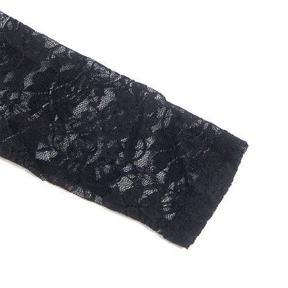 Abito a maniche lunghe SUBBLIME con pizzo nero LXL – Eleganza e comfort per le occasioni speciali