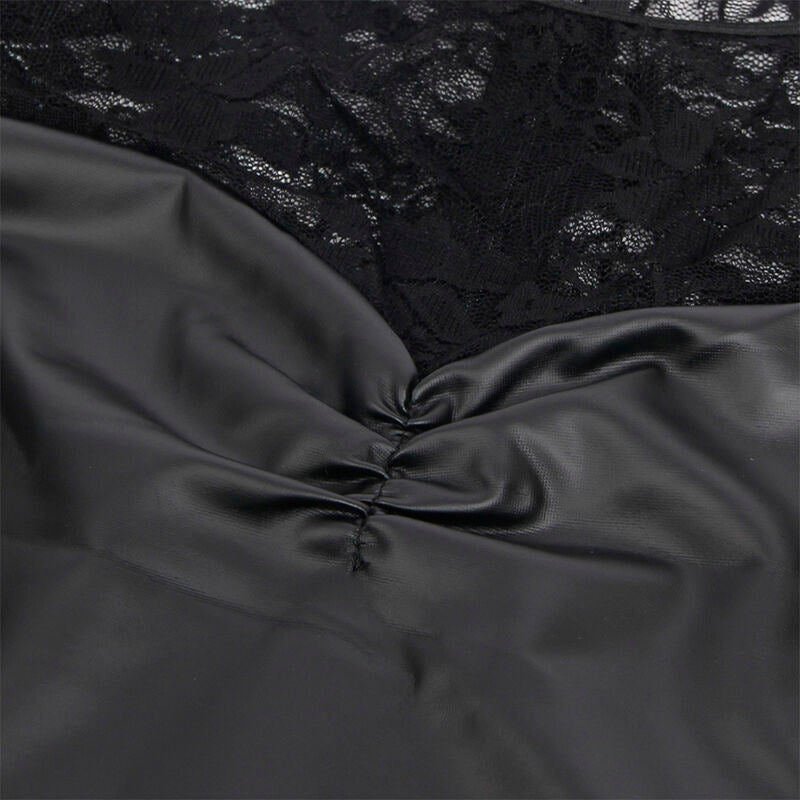 Abito a maniche lunghe SUBBLIME con pizzo nero LXL – Eleganza e comfort per le occasioni speciali