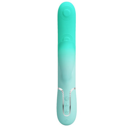 Comprar Pretty Love Gigi Vibrador Rabbit Multifunción Verde Agua – Diseño Elegante Con Funcionalidad Versátil-Noxtic