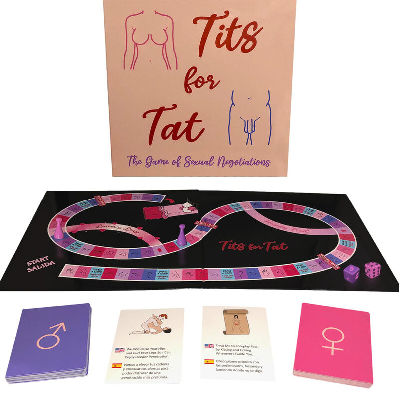 Comprar KHEPER GAMES Tits For Tat – Juego Divertido Para Fortalecer La Conexión Emocional Entre Parejas-Noxtic