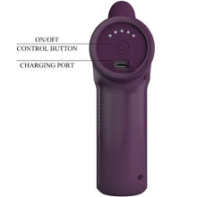 Comprar PRETTY LOVE DJ Scholar Morado – Masajeador Con 5 Configuraciones Para Estimulación Personalizada-Noxtic