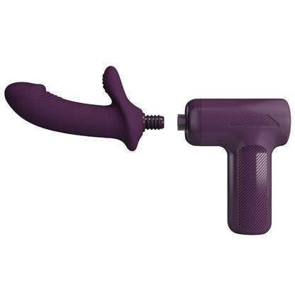 PRETTY LOVE DJ Scholar Purple – Massaggiatore con 5 impostazioni per una stimolazione personalizzata