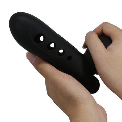 PRETTY LOVE - CRANE PENIS SLEEVE WITH BLACK AIRBAG