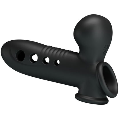 PRETTY LOVE - CRANE PENIS SLEEVE WITH BLACK AIRBAG