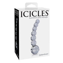 Comprar ICICLES N 66 Masajeador Transparente – Diseño De Cristal Con Textura Ergonómica Para Comodidad-Noxtic