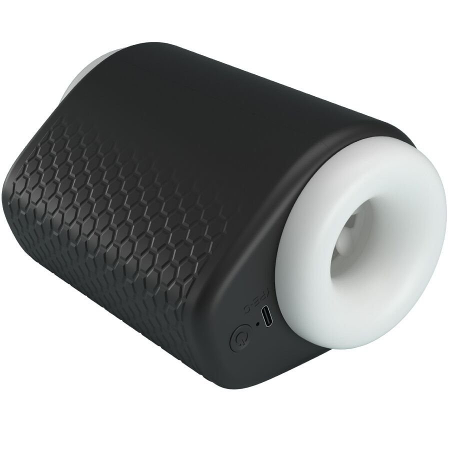 PRETTY LOVE - DJ GIRL MALE MASTURBATOR WITH VIBRATION 5 SETTINGS BLACK