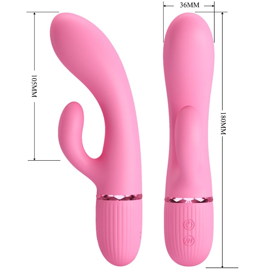 Vibratore rosa Pretty Love Marski – Design ergonomico per un piacere unico