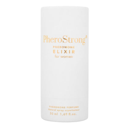 PHEROSTRONG Elisir di Feromoni per Donna 50ml – Profumo Premium per Esaltare il Tuo Fascino Naturale