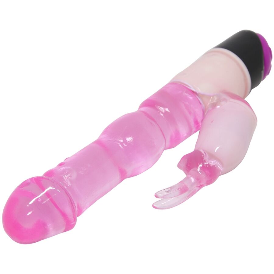 BAILE Waves Of Pleasure Vibrador Con Rabbit 23 Cm – Diseño Exclusivo Con Potente Motor Para Satisfacción Garantizada
