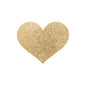 Comprar BIJOUX Indiscrets Pezoneras Flash Corazón Dorado – Decoraciones Reutilizables Con Brillos Deslumbrantes-Noxtic