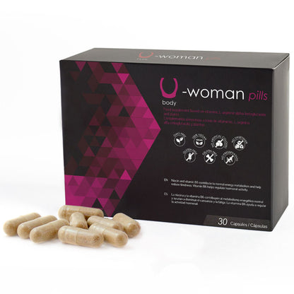 Comprar 500 Cosmetics U-Woman Aumento Lívido Femenina – Suplemento Para Mejorar Bienestar Sexual Femenino-Noxtic