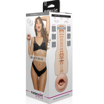 FLESHLIGHT Riley Reid Insomnia Boca – Diseño Innovador Para Placer Personalizado