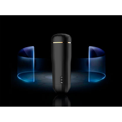 SHEQU - SNOW MASTURBADOR VAGINA CON VIBRACIÓN Y SUCCIONADOR