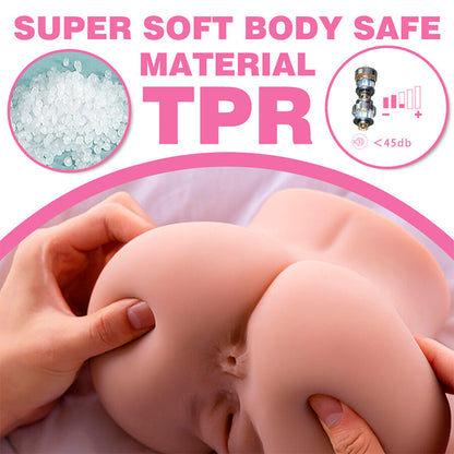 XISE - CONNIE TRASERO MASTURBADOR VAGINA Y ANO REALÍSTICO MULTIPOSICIÓN CON VIBRACIÓN