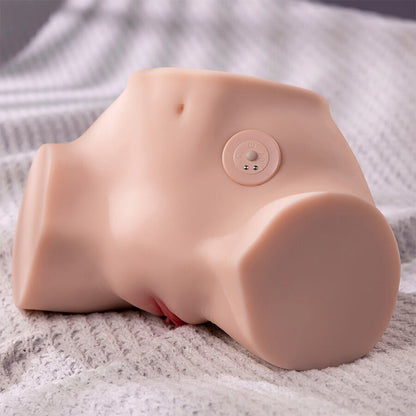 XISE - FENNIE SHAKING MASTURBADOR VAGINA Y ANO REALÍSTICO MULTIPOSICIÓN CON VIBRACIÓN