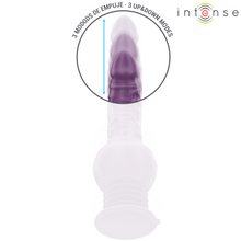 INTENSE - TATUM VIBRADOR MULTIFUNCIÓN CON VIBRACIÓN UP AND DOWN 24 CM MORADO