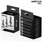 ADDICTED TOYS - SET DE 3 PLUG ANAL SILICONA MODELO 1