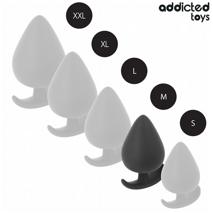 ADDICTED TOYS - PLUG ANAL SILICONA TALLA M 6,6 CM