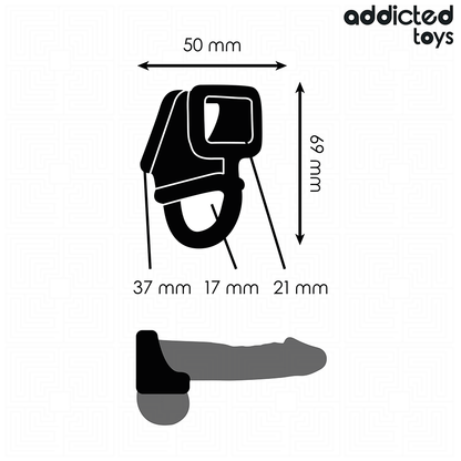 ADDICTED TOYS - ANILLO JAULA PARA EL PENE