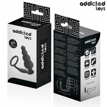 ADDICTED TOYS - PLUG ANAL CON ANILLO SILICONA MODELO 5