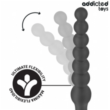 ADDICTED TOYS - MASAJEADOR ANAL DOBLE SILICONA 24 CM