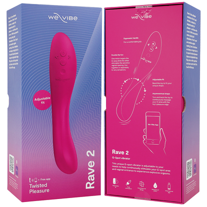 WE-VIBE - RAVE 2 BLUE G-SPOT VIBRATOR