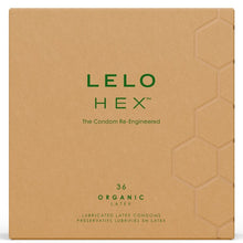 LELO - HEX ORGANIC PRESERVATIVO CAJA 36 UDS