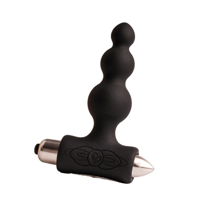 ROCKS- OFF - PETITE SENSATIONS BUBBLES PLUG ANAL VIBRADOR NEGRO