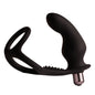 ROCKS- OFF - RO- ZEN RRO PLUG ANAL CON ANILLO VIBRADOR PARA EL PENE NEGRO