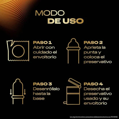 DUREX - CONEXIÓN TOTAL ULTRA FINO PLUS SIN LÁTEX 20 UNIDADES