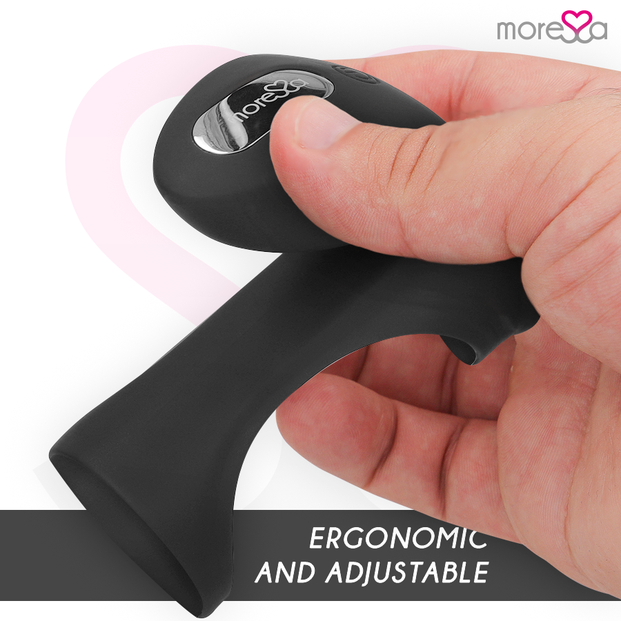 MORESSA - BRANDON POWERFUL VIBRATING RING WITH MALE THICKENING SLEEVE