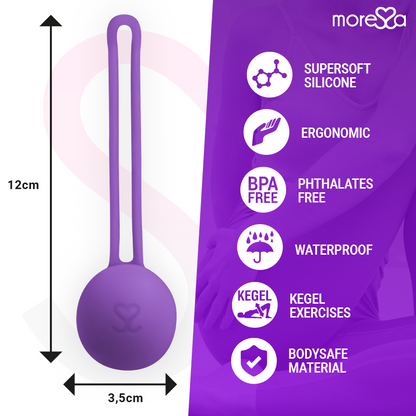 MORESSA - OSIAN ONE PELVIC FLOOR TRAINING 51g PREMIUM LILAC SILICONE