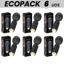 ECOPACKS 6 UDS - IBIZA VIBRADOR MASAJEADOR WAND DE BOLSILLO