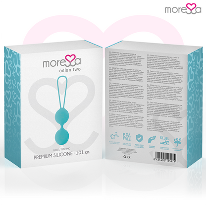 Moressa Osian Two – Bolas Chinas De Silicona Premium Para Bienestar Sexual