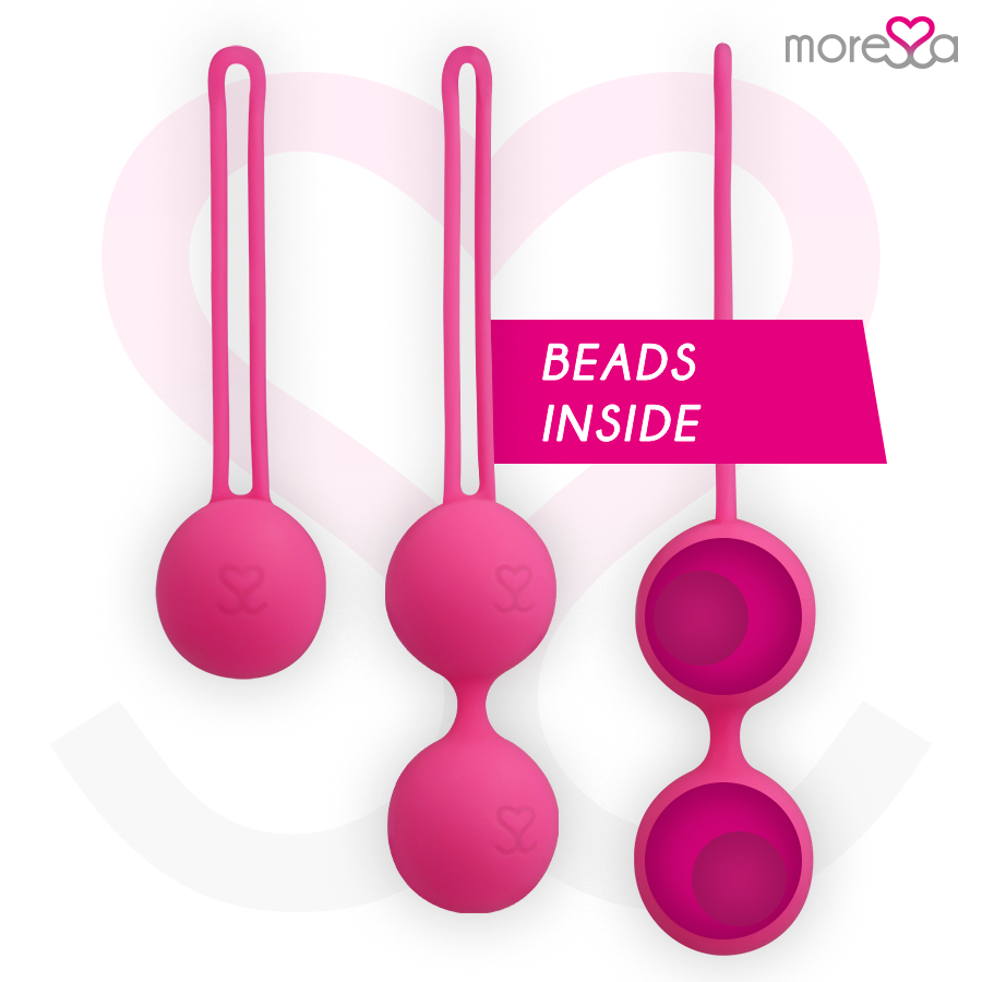 MORESSA - OSIAN SET PREMIUM PINK SILICONE (Osian One - 51 g | Osian Two - 101 g | Osian Three 85 g)