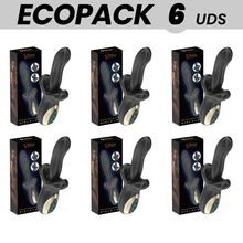 ECOPACKS 6 UDS - IBIZA POTENTE VIBRADOR EFECTO THRUSTING Y BITING