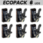 ECOPACKS 6 UDS - IBIZA POTENTE VIBRADOR EFECTO THRUSTING Y BITING