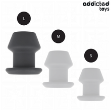 ADDICTED TOYS - PLUG ANAL HUECO EXTREM SILICONA TALLA L 10,4 CM