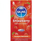 SKINS - PRESERVATIVOS PREMIUM SABOR FRESA PACK 8