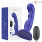 INTENSE - SHORTY VIBRADOR CON VENTOSA AZUL CONTROL REMOTO