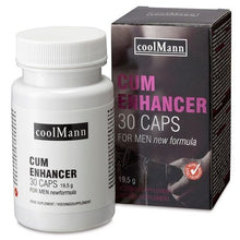 CoolMann Cum Enhancer – Complemento alimenticio masculino con Zinc y Selenio