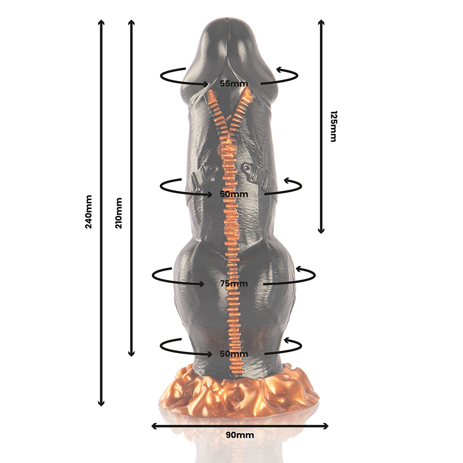 EPIC Deimos Dildo – Silicona Suave Para Una Experiencia Sensitiva Única