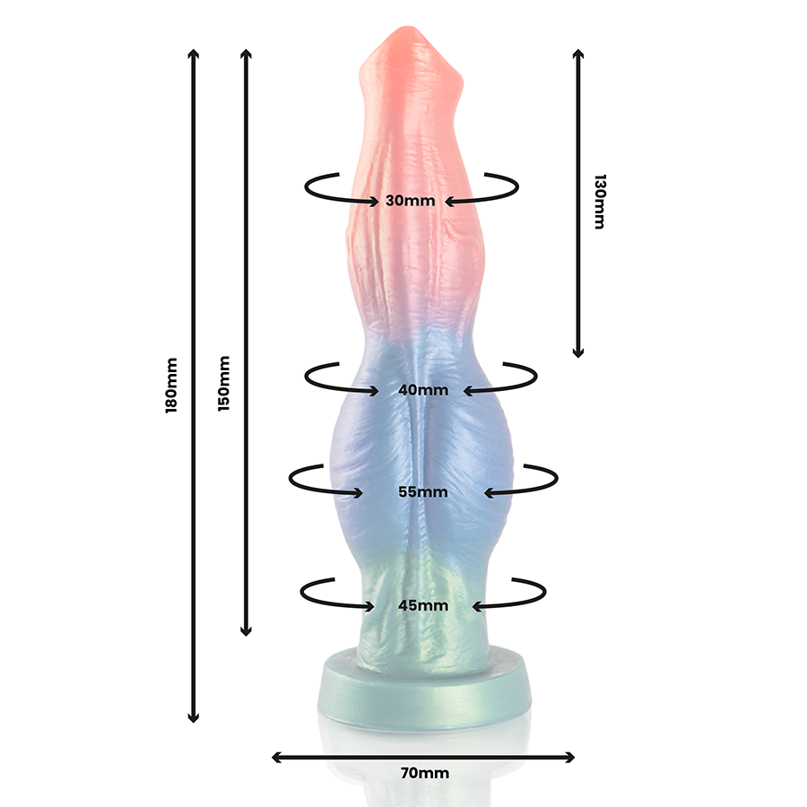 Dildo ricaricabile Epic Arion – Design ergonomico con telecomando per avventure sensuali