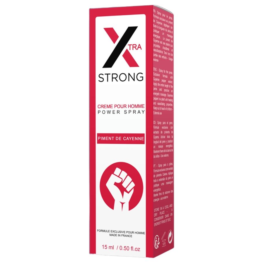 RUF X Strong Spray – Potente stimolante per aumentare il desiderio sessuale