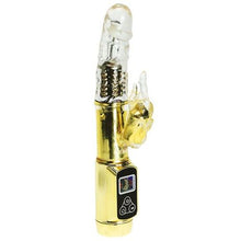 Comprar BAILE Rabbit Siberia Passion Gold – Vibrador Con Doble Rotación Y Bolas Metálicas Para Placer Personalizado-Noxtic