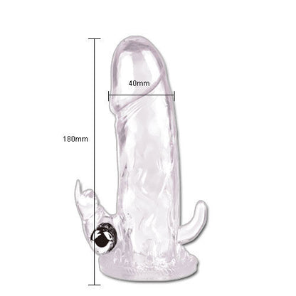 Comprar BAILE Brave Man Extension – Funda Con Estimulador Para Mayor Placer Compartido-Noxtic