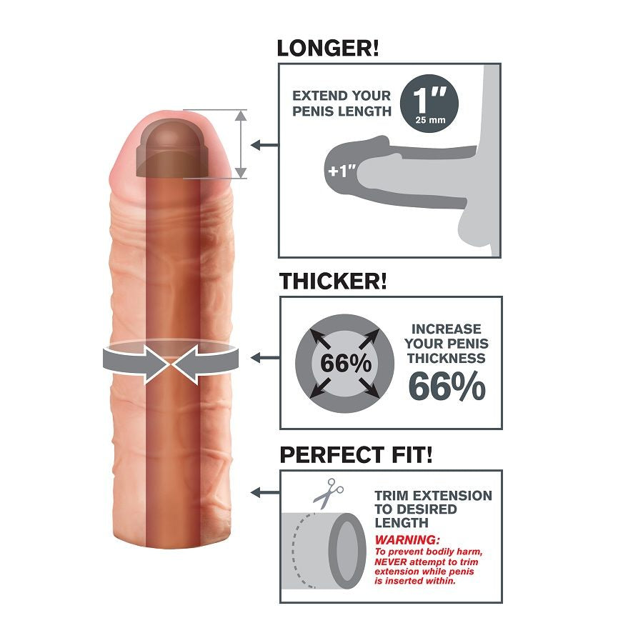 FANTASY X-TENSIONS - MEGA 1 PENIS EXTENSION