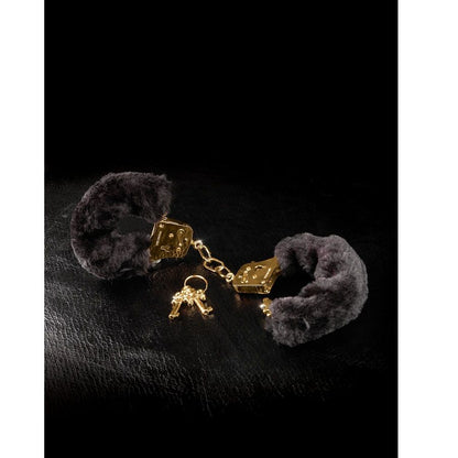 Manette in peluche Fetish Fantasy Gold – Design elegante con fodera morbida e vestibilità personalizzabile
