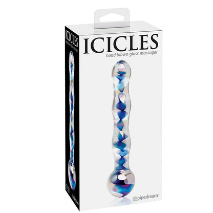 ICICLES N. 8 Masajeador De Vidrio – Diseño Elegante Hecho A Mano Para Sensaciones Únicas